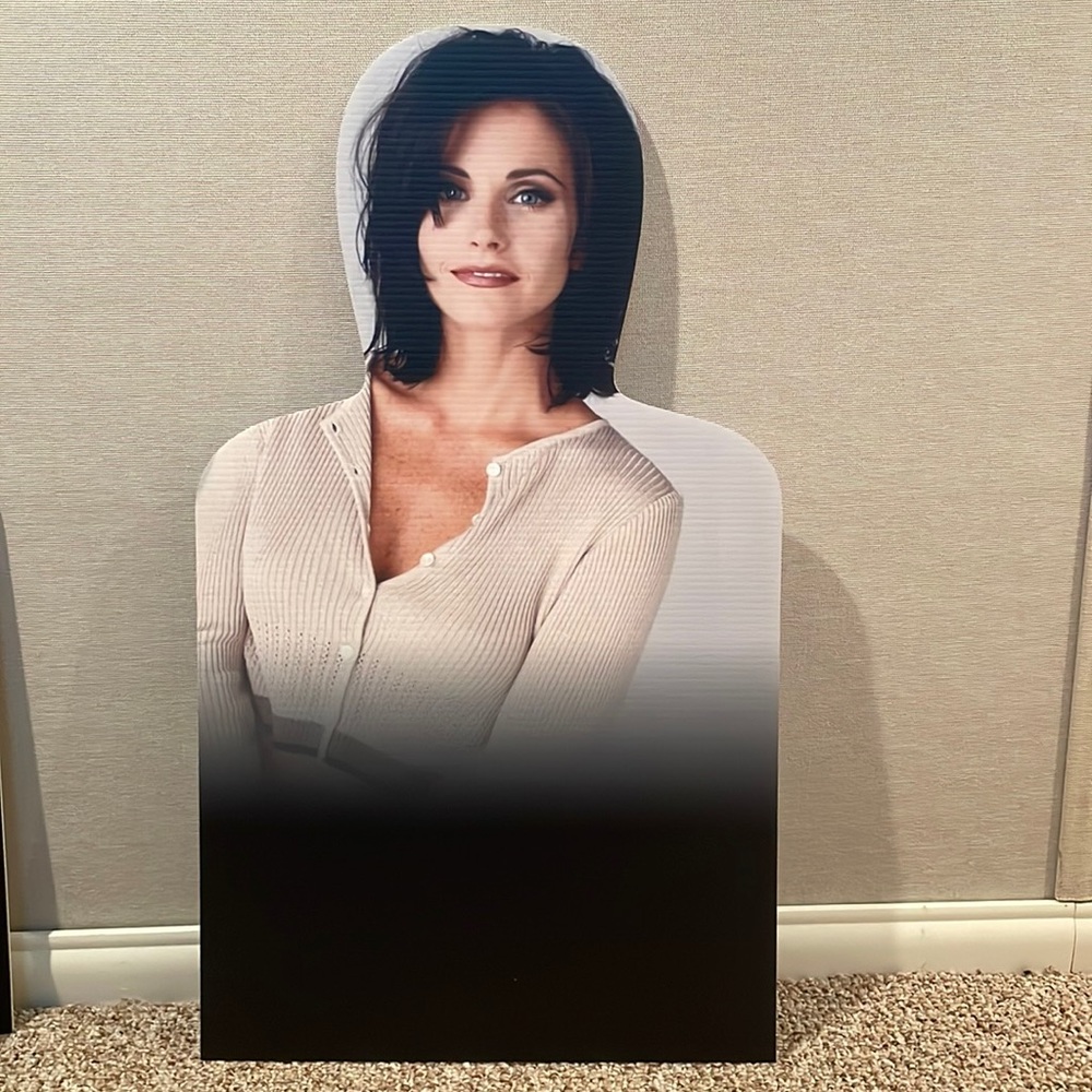 Courtney Cox Arquette New Condition Lifesize Plastic Cutout